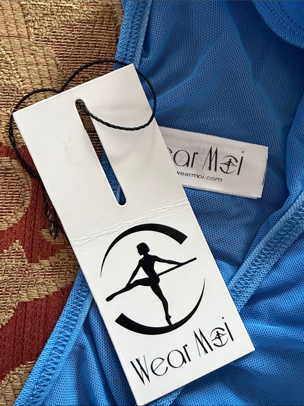 French Blue Mesh Daphne Ballet Skirt — Wear Moi- NWT